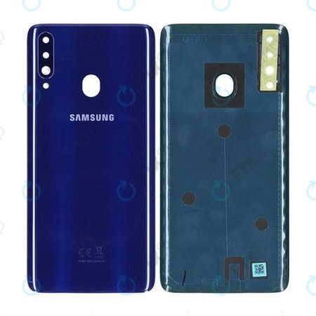 Samsung Galaxy A20s A207F - Pokrov baterije (Blue) - GH81-19447A Genuine Service Pack