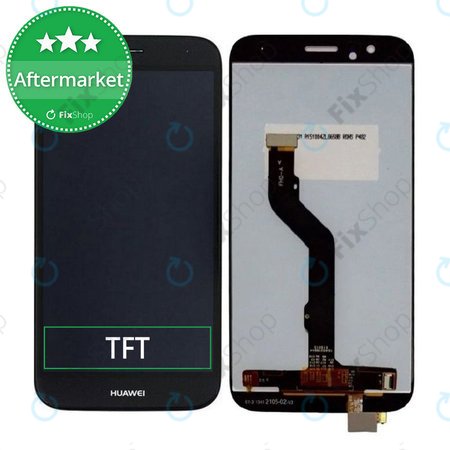 Huawei G8 - LCD zaslon + steklo na dotik (Black) TFT