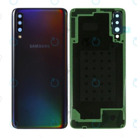 Samsung Galaxy A70 A705F - Pokrov baterije (Black) - GH82-19796A, GH82-19467A Genuine Service Pack
