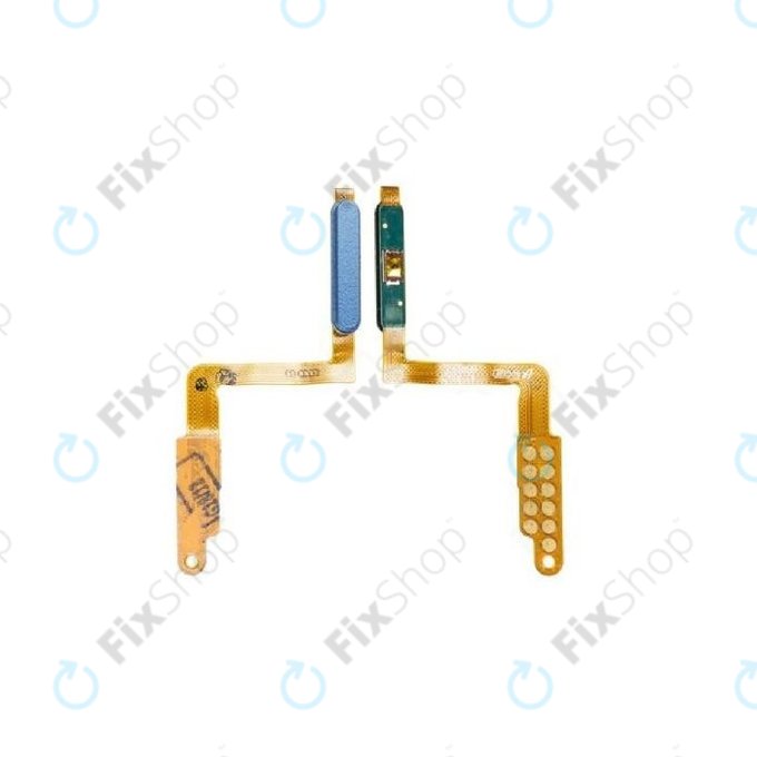 Samsung Galaxy A7 A750F (2018) - Senzor prstnih odtisov + Flex kabel (Blue) - GH96-12118A Genuine Service Pack