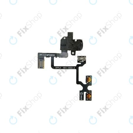 Apple iPhone 4 - Flex kabel z gumbom za glasnost (Black)