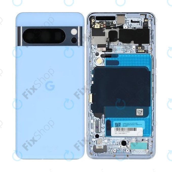 Google Pixel 8 Pro GC3VE, G1MNW - Pokrov baterije (Bay) - G949-00695-01 Genuine Service Pack
