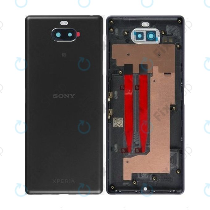 Sony Xperia 10 - Pokrov baterije (Black) - 78PD0300010 Genuine Service Pack