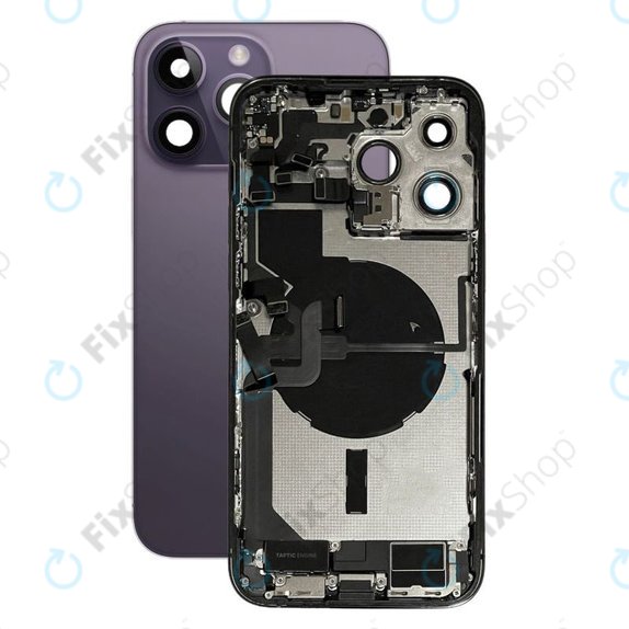 Apple iPhone 14 Pro Max - zadnje ohišje z majhnimi deli (deep purple)