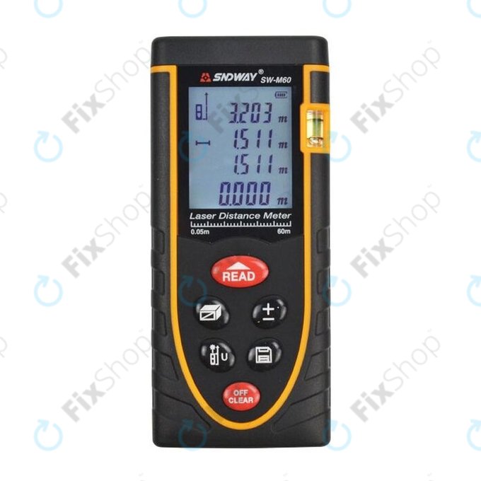 SNDWay SW-M60 - visoko natančno lasersko ravnilo (60 m)