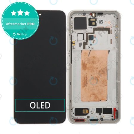 Xiaomi 15 5G - LCD zaslon + steklo na dotik + okvir (White) OLED