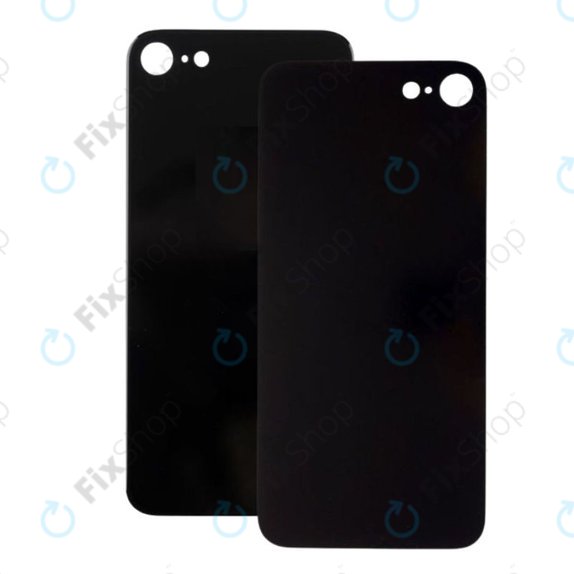 Apple iPhone SE (2nd Gen 2020) - Steklo zadnjega ohišja (Black)