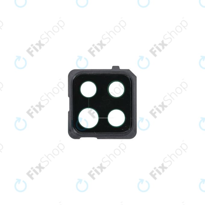 Samsung Galaxy A42 5G A426B - Stekleni okvir zadnje kamere (Prism Dot Black) - GH98-45934A Genuine Service Pack