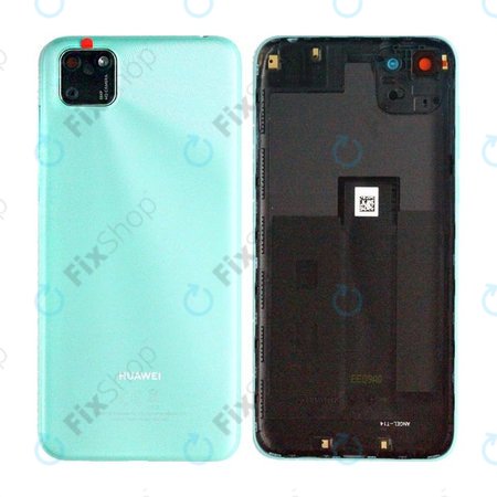 Huawei Y5P - Pokrov baterije + steklo zadnje kamere (Mint Green) - 97070XVF Genuine Service Pack