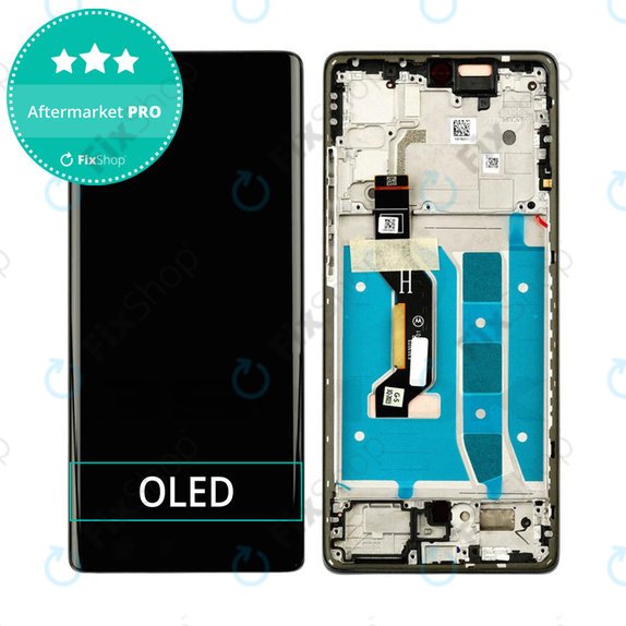 Motorola Moto G85 5G XT2427-3 - LCD zaslon + steklo na dotik + okvir (Cobalt Blue) OLED