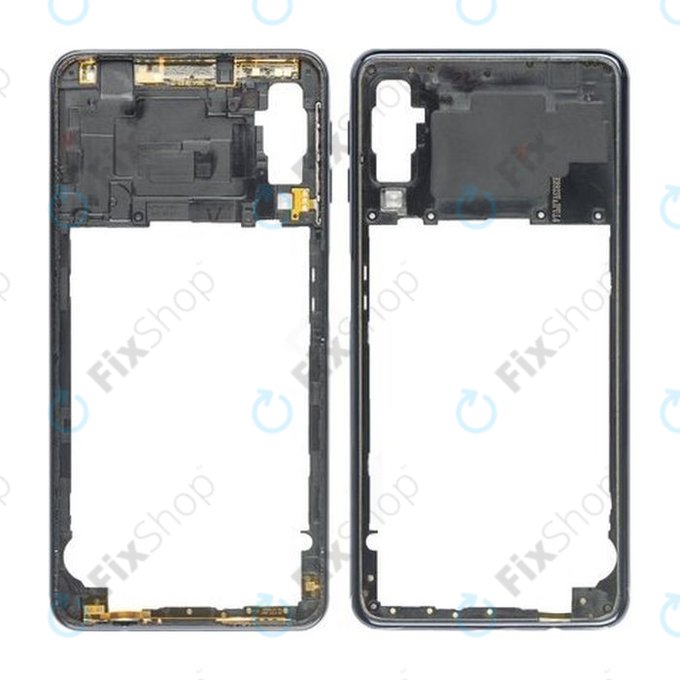 Samsung Galaxy A7 A750F (2018) - Srednji okvir (Midnight Black) - GH98-43585A Genuine Service Pack