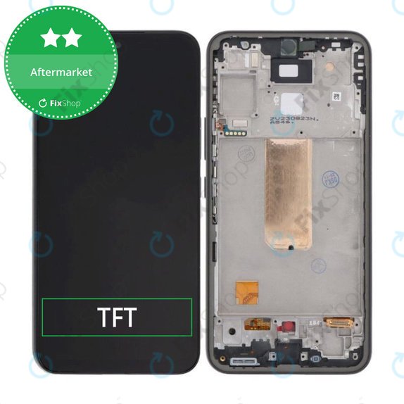 Samsung Galaxy A54 5G A546B - LCD zaslon + steklo na dotik + okvir (Black) TFT