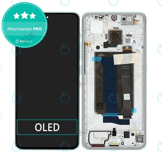 Xiaomi Poco X7 Pro 2412DPC0AG - LCD zaslon + steklo na dotik + okvir (Green) OLED
