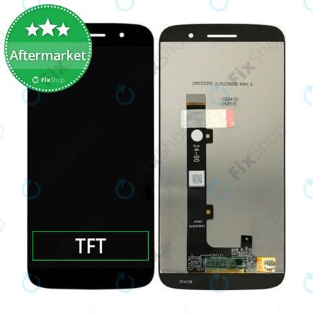 Motorola Moto M XT1663 - LCD zaslon + steklo na dotik (Black) TFT