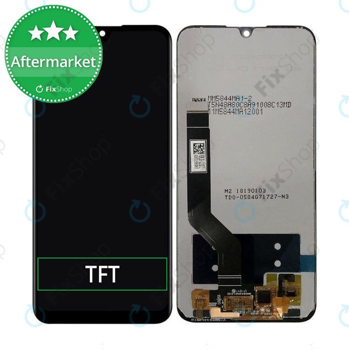 Xiaomi Mi Play - LCD zaslon + steklo na dotik TFT