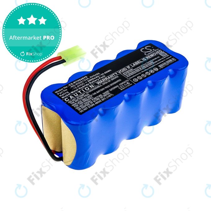 Rowenta RH-series, RS-series, Tefal TY-series - Baterija RD-ROW12VA, RH5488 Ni-MH 12V 2000mAh HQ