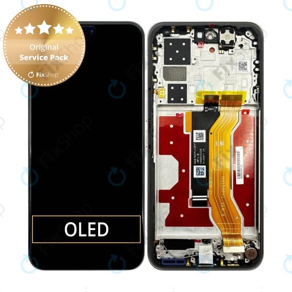 Honor 400 Pro - LCD zaslon + steklo na dotik + okvir (Lunar Grey) - 0235APLD Genuine Service Pack