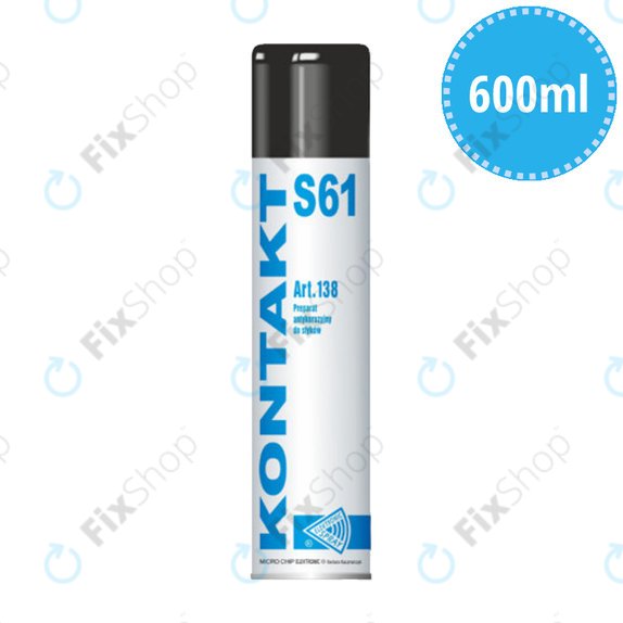 Kontakt S61 - Čistilni sprej za kontakte proti koroziji - 600ml
