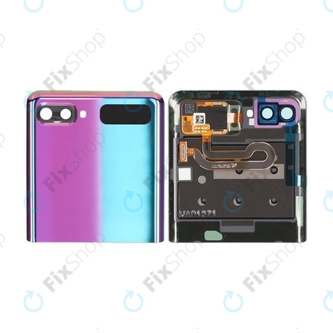 Samsung Galaxy Z Flip F700N - Pokrov baterije (zgoraj) (Mirror Purple) - GH96-13380B Genuine Service Pack