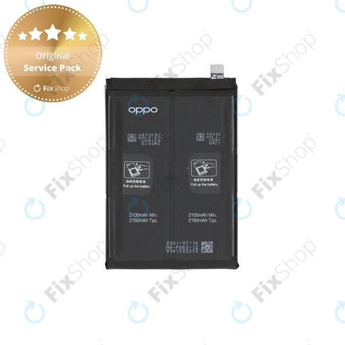 Oppo Reno 6 5G CPH2251 - Baterija BLP863 4300mAh - 4907758 Genuine Service Pack