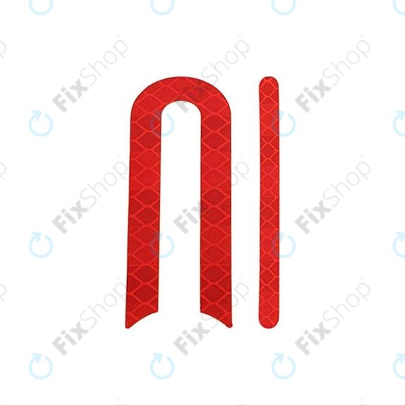 Xiaomi Mi Electric Scooter 2 M365 - Odsevne Nalepke Celoten Set (Rdeča)
