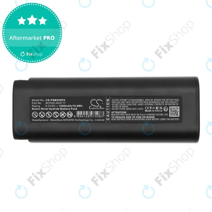 Baterija za Paslode 900400, 3300mAh, Ni-MH, 6V, 404400, BCPAS-404717, HQ