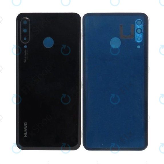 Pokrov baterije komplet za Huawei P30 Lite, Midnight Black