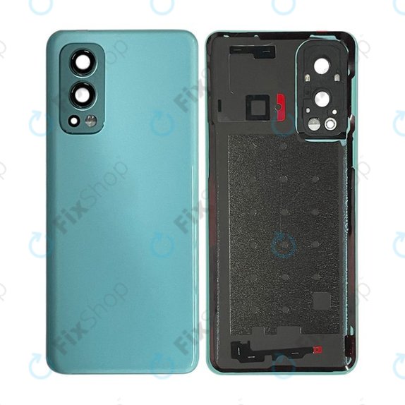 OnePlus Nord 2 5G - Pokrov baterije + steklo zadnje kamere (Blue Haze)