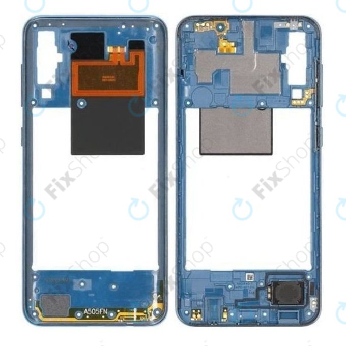 Samsung Galaxy A50 A505F - Srednji okvir (Blue) - GH97-23209C Genuine Service Pack