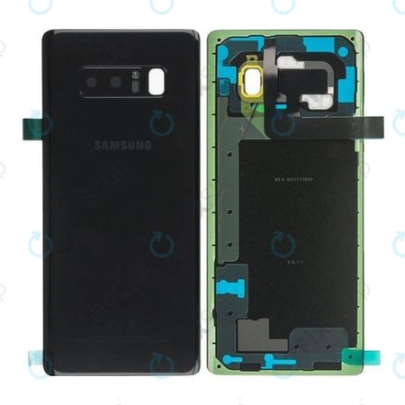 Samsung Galaxy Note 8 N950FD - Pokrov baterije (Midnight Black) - GH82-14985A Genuine Service Pack