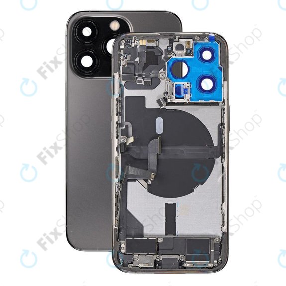 Apple iPhone 13 Pro - Zadnje ohišje z majhnimi deli (Graphite)