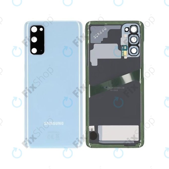 Samsung Galaxy S20 G980F - Pokrov baterije (Cloud Blue) - GH82-22068D, GH82-21576D Genuine Service Pack