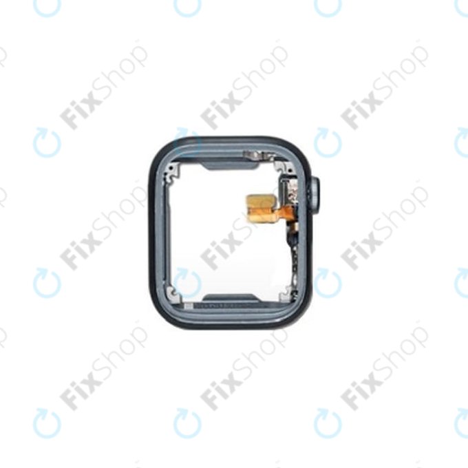 Apple Watch 7 41mm - Ohišje s krono + Home Button + Mikrofon Aluminij (Midnight)