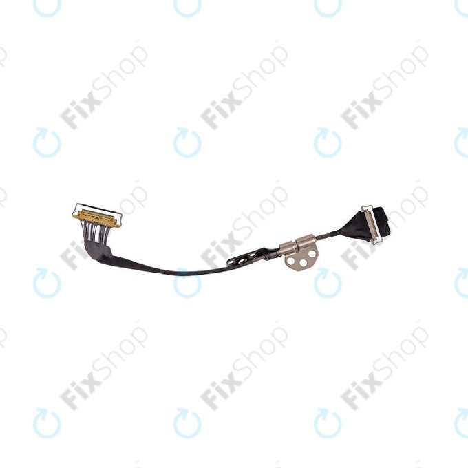 Apple MacBook Air 13" A1466 (Mid 2012 - Mid 2017) - LCD zaslon LVDS kabel + levi tečaj