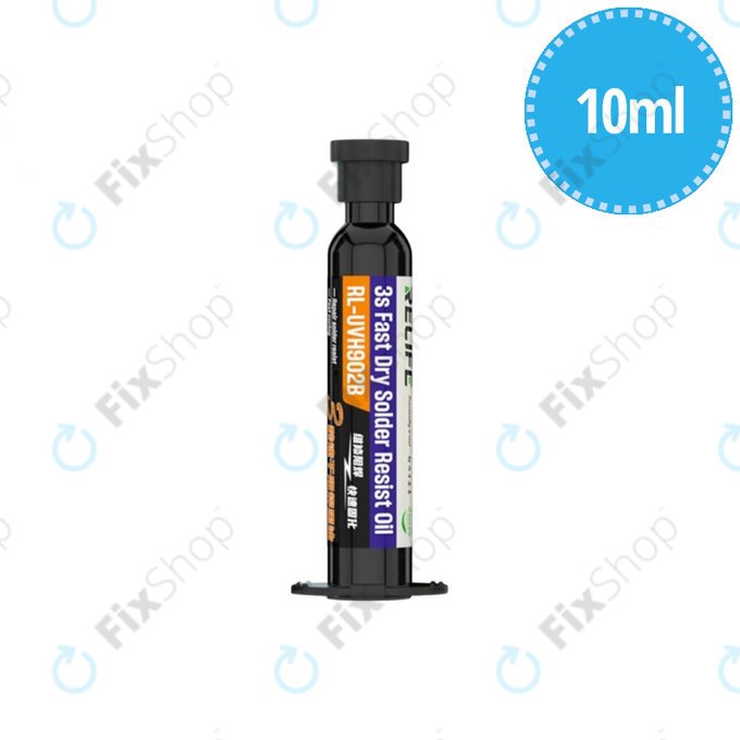 Relife RL-UVH902B - UV utrjujoča spajkalna maska - 10ml (Črn)