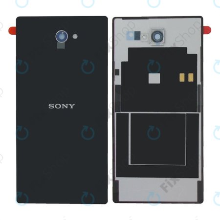 Sony Xperia M2 D2303 S50h - Pokrov baterije (Black) - 78P7110001N Genuine Service Pack