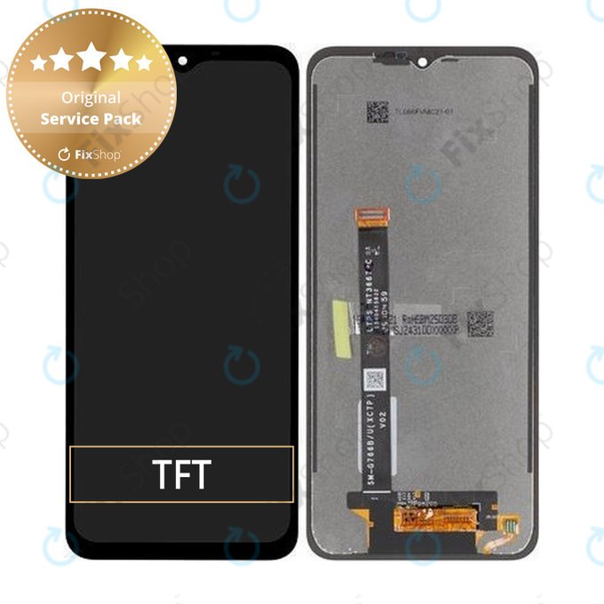 Samsung Galaxy Xcover 7 Pro G766B - LCD zaslon + steklo na dotik - GH82-37375A Genuine Service Pack