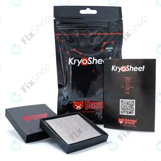 Termalna blazinica 38x38x0,2mm, Thermal Grizzly KryoSheet