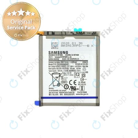 Samsung Galaxy S20 Plus G985F - Baterija EB-BG985ABY 4500mAh - GH82-22133A Genuine Service Pack