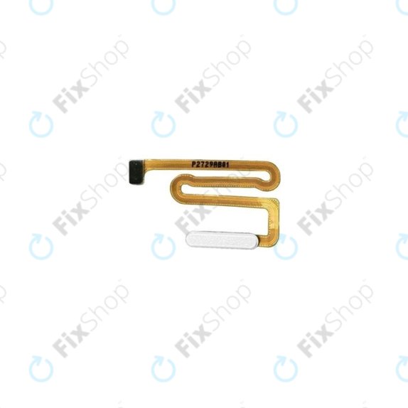Samsung Galaxy A04S A047F - Senzor prstnih odtisov + Flex kabel (White) - GH96-15278B Genuine Service Pack