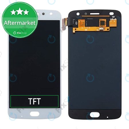 Motorola Moto Z2 Play XT1710-09 - LCD zaslon + steklo na dotik (White) TFT