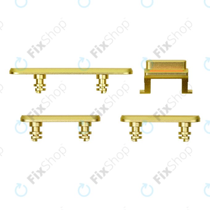 Apple iPhone 11 - Stranski gumbi (Yellow)