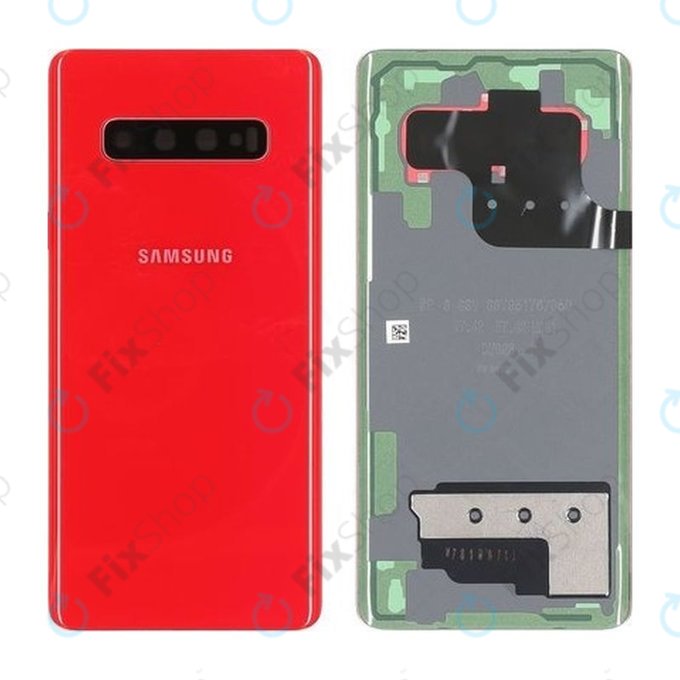Samsung Galaxy S10 Plus G975F - Pokrov baterije (Cardinal Red) - GH82-18406H Genuine Service Pack