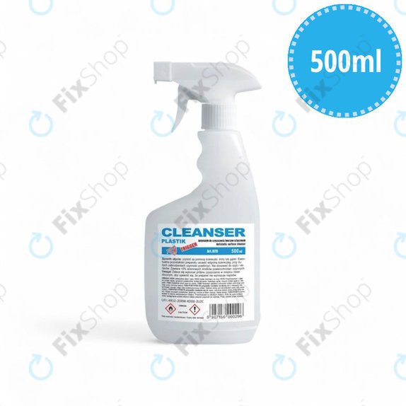 Čistilo za plastiko, 500 ml, z razpršilcem