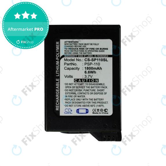 Sony Playstation Portable 1000 - Baterija PSP-110 1800mAh HQ