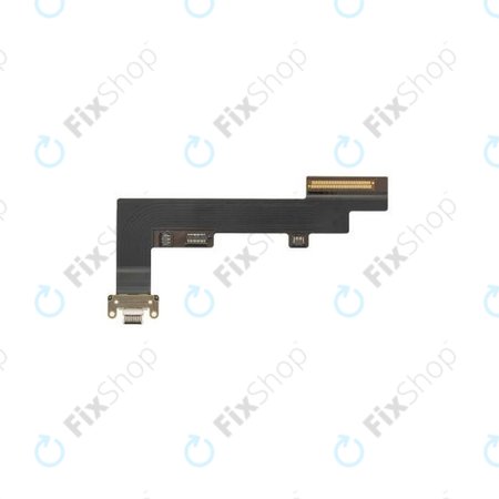 Apple iPad Air (4th Gen 2020) - Priključek za polnjenje + Flex kabel, različica 4G (Black)