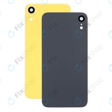 Apple iPhone XR - Steklo zadnjega ohišja + steklo kamere (Yellow)