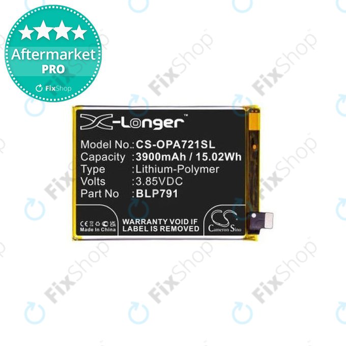 Oppo A72, A73 4G CPH2099 - Baterija BLP791 3900mAh HQ