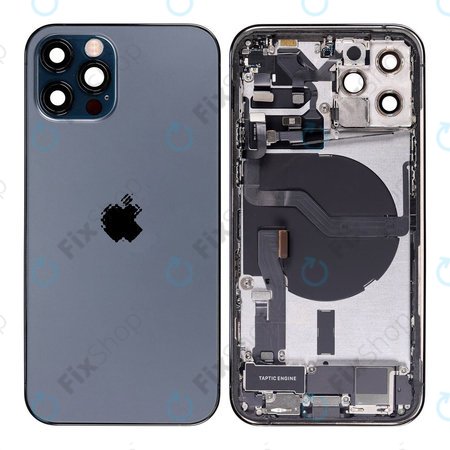 Apple iPhone 12 Pro - Zadnje ohišje z majhnimi deli (Blue)