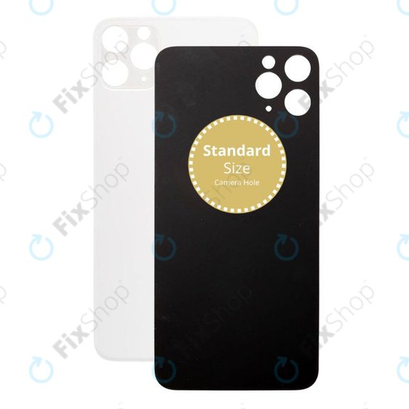 Apple iPhone 11 Pro - Steklo zadnjega ohišja (Silver)
